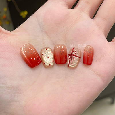 纯手工秋冬显白高颜值穿戴甲