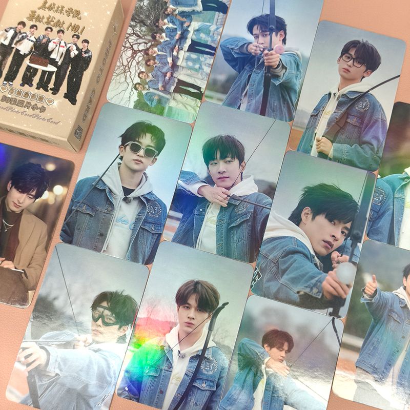 名侦探学院小卡蒲熠星郭文韬齐思钧周峻纬拍立得镭射LOMO学生礼物