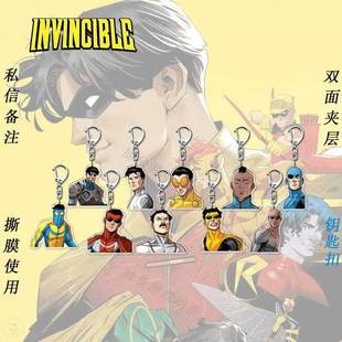 无敌少侠周边钥匙扣学生动漫挂件书包挂件饰品礼物送朋友生日礼物