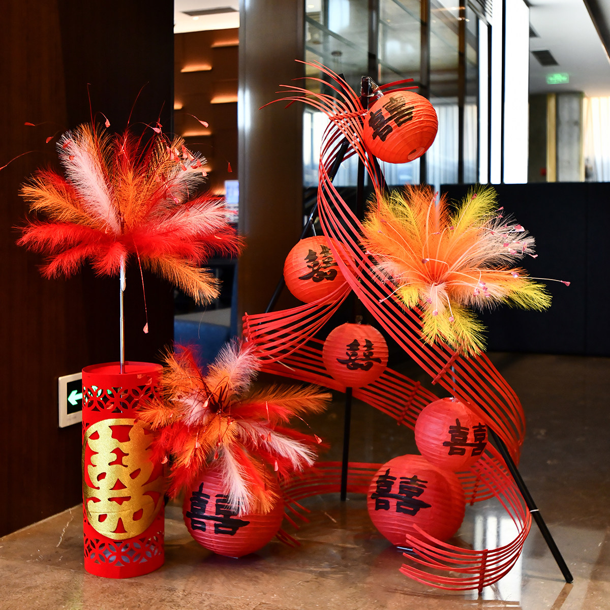 结婚装饰喜字灯笼立柱订婚礼场景布置客厅婚房拍照背景墙婚庆用品,节庆用品/礼品,婚房装扮用品,淘宝优惠券,粉丝福利购,淘宝优惠卷