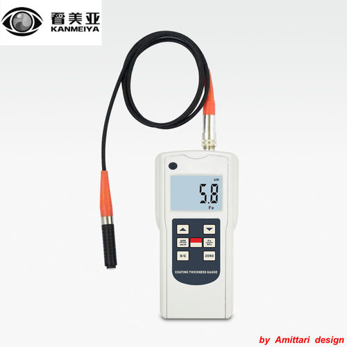 NF型涡流小零件工件非导磁金属绝缘覆盖层测厚仪0~200um
