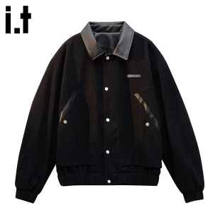 外套2026新款 CM巴恩风男士 男装 春秋季 灯芯绒上衣 夹克男式 FIVE