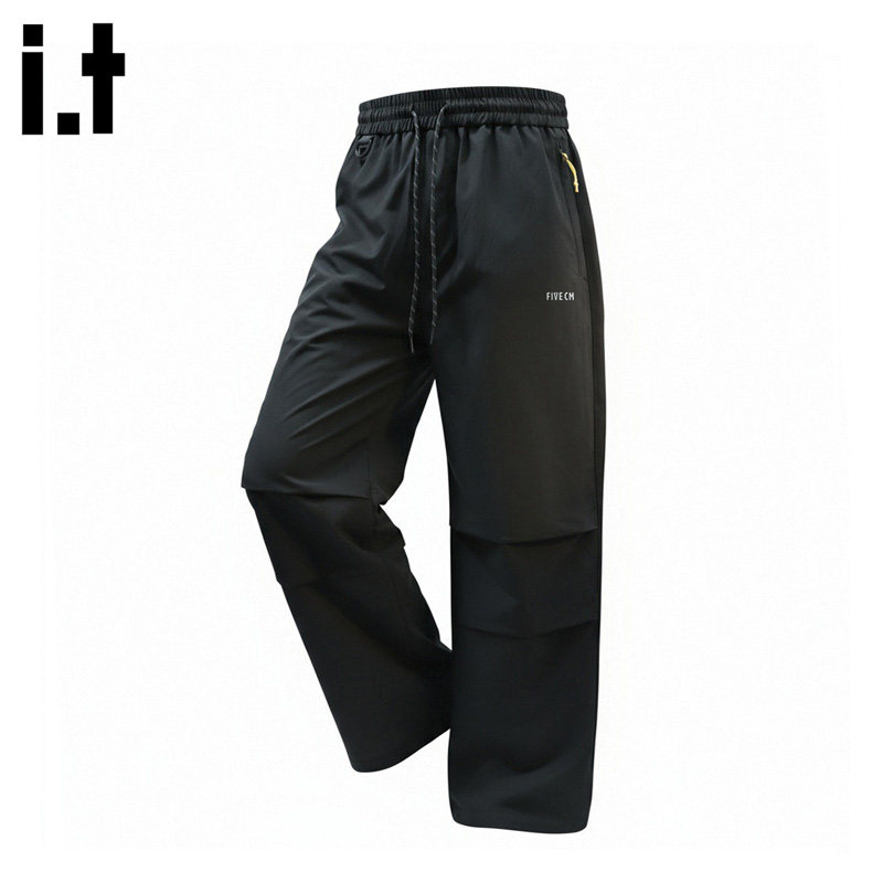it FIVE CM户外机能风羽绒裤男冬季保暖防风抽绳宽松休闲伞兵长裤,男装,羽绒裤,淘宝优惠券,粉丝福利购,淘宝优惠卷