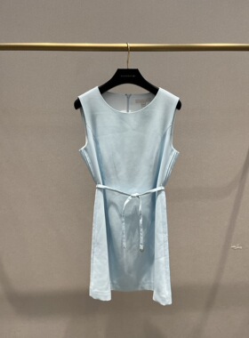 歌L思    22年全标   浅蓝色连衣裙 EWB331Y01400