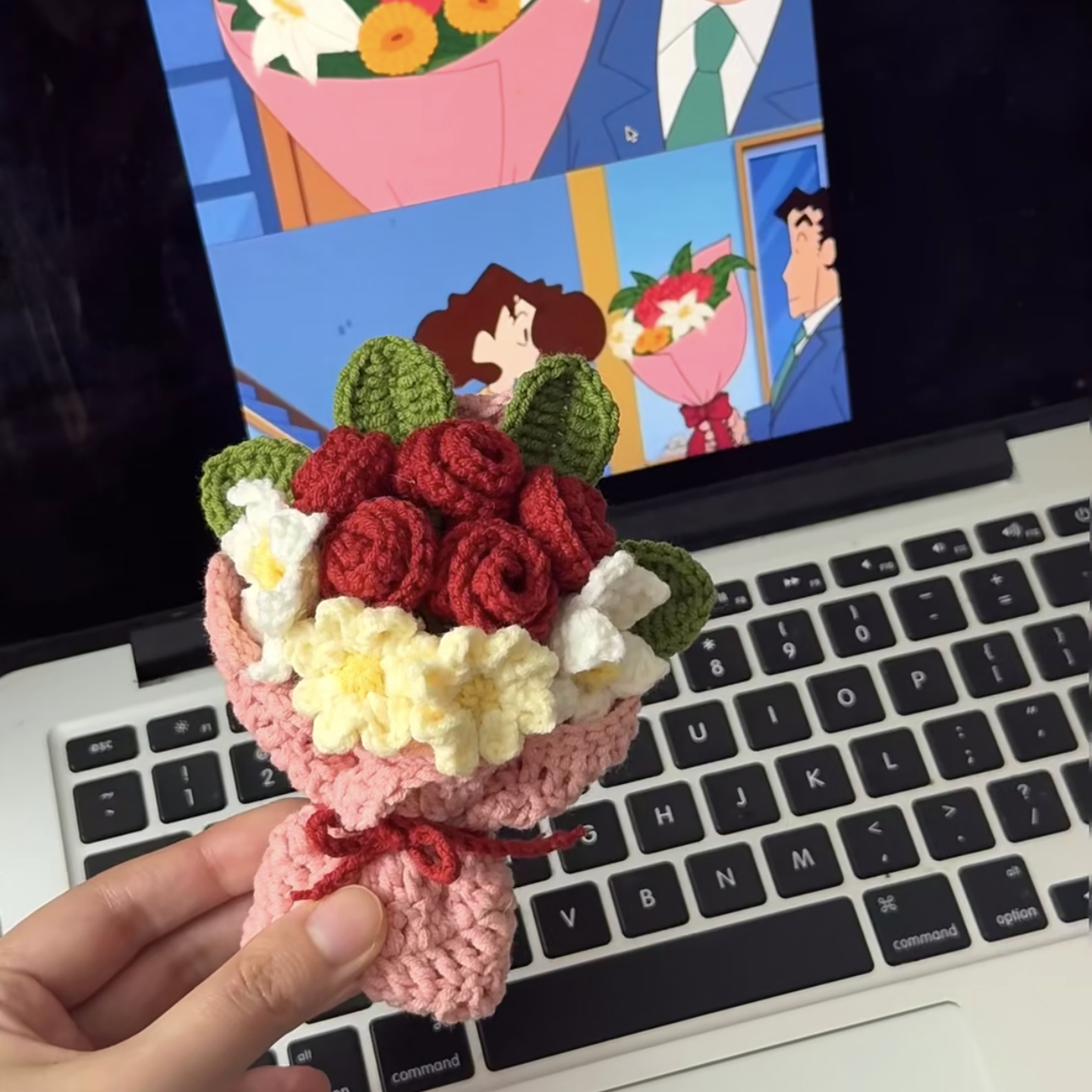美伢的花手工编织DIY材料包成品