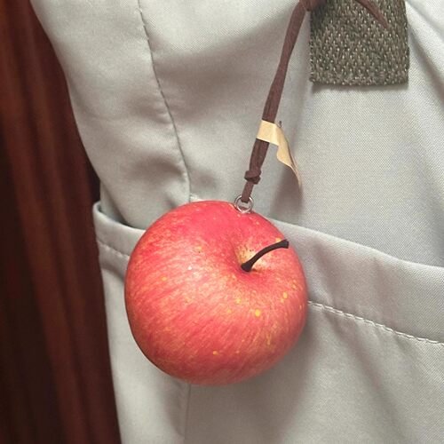 仿真苹果包包挂件书包挂饰钥匙扣