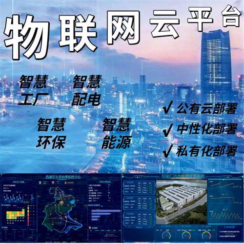 工业物联网云平台开发OEM数据采集手机web云组态私有化租用定制