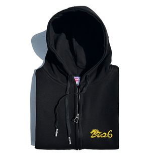 【刺绣】“2026”字样马国潮刺绣连帽开衫卫衣长袖潮流加厚绒薄款