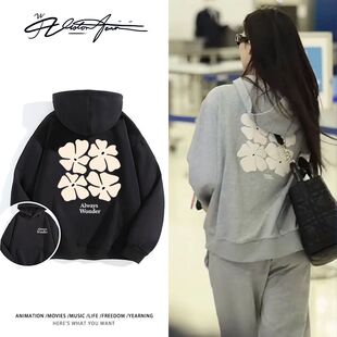 泰剧lingorm邝玲玲keepsilent陈美玲同款连帽卫衣粉丝应援男女