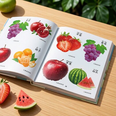 幼儿看图识字识物1000例认知书