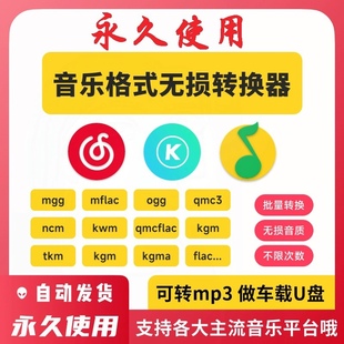 音频酷狗网易云音乐格式歌曲转换ncm kgm ogg转mp3转换器软件