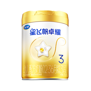 保价】飞鹤星飞帆卓耀3段新生婴幼儿宝宝牛奶粉三段750g罐*1
