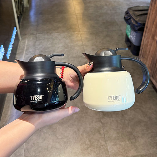 保温壶带手柄茶水分离过滤茶隔