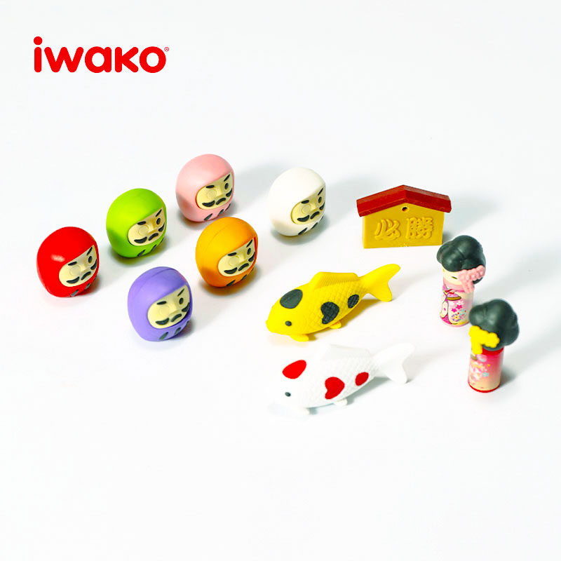 日本IWAKO橡皮擦岩泽造型玩具