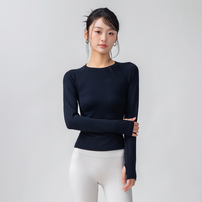 超好看瑜伽服女2025新款可外穿绝美长袖瑜伽服长袖专业普拉提上衣