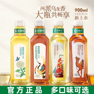 农夫山泉东方树叶900ml黑乌龙无糖乌龙茶大瓶装 新品 茉莉饮料