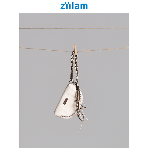 ziilam枝蓝丨新款彩点牛仔零钱包