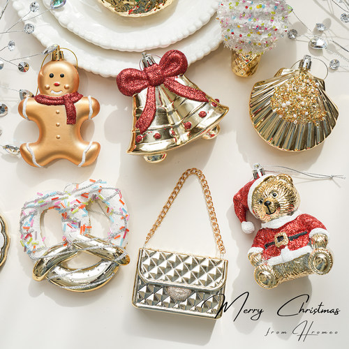圣诞可爱姜饼人小挂件