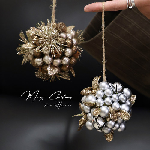 【平安夜礼物】圣诞树铃铛球挂件