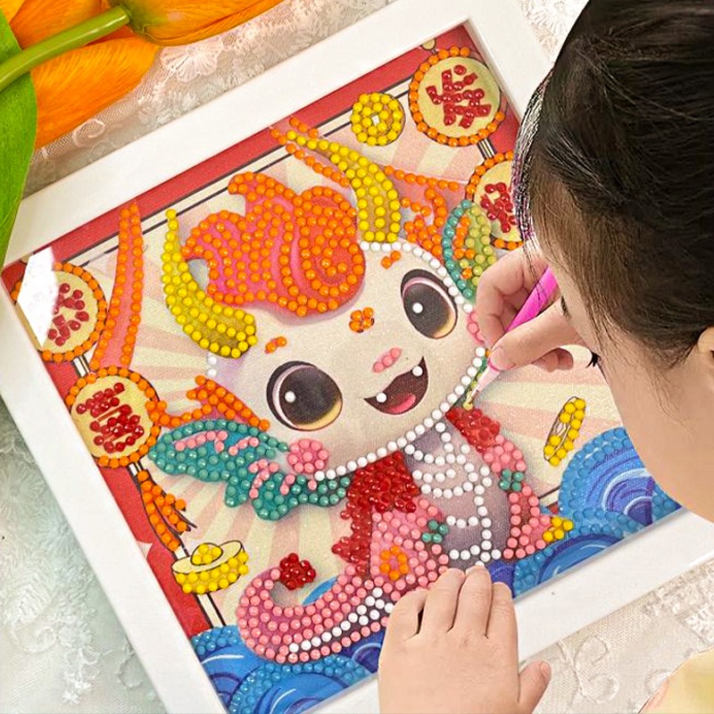 2024龙年钻石贴画手工diy玩具