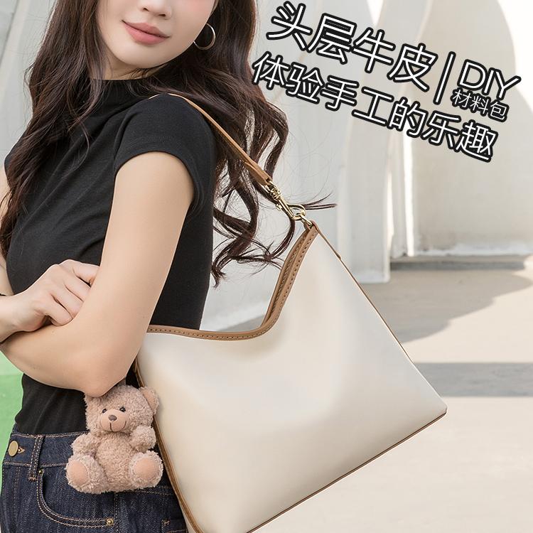 真皮手工女包送礼首选