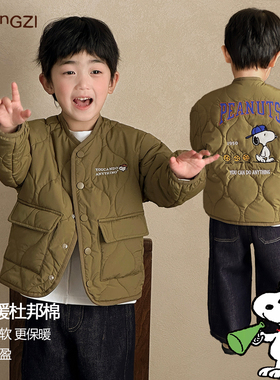 现货【史努比外套】杜邦棉儿童冬季史努比联名保暖外套CU254372