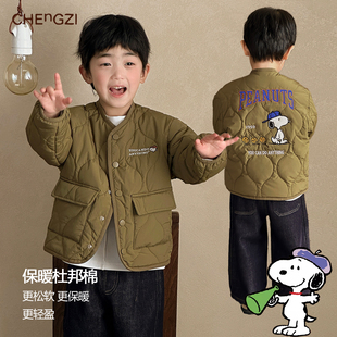现货【史努比外套】杜邦棉儿童冬季史努比联名保暖外套CU254372