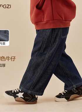 现货【加绒活性牛仔】男童冬季百搭好打理柔软洋气CU253275