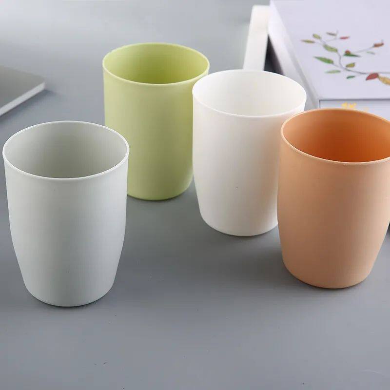 塑料刷牙杯子洗漱杯小麦桔梗漱口水杯牙杯水杯喝水杯超值