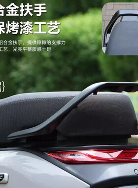 适用九号N385C/N370C电动车铝合金后扶手支架后座靠背改装配件