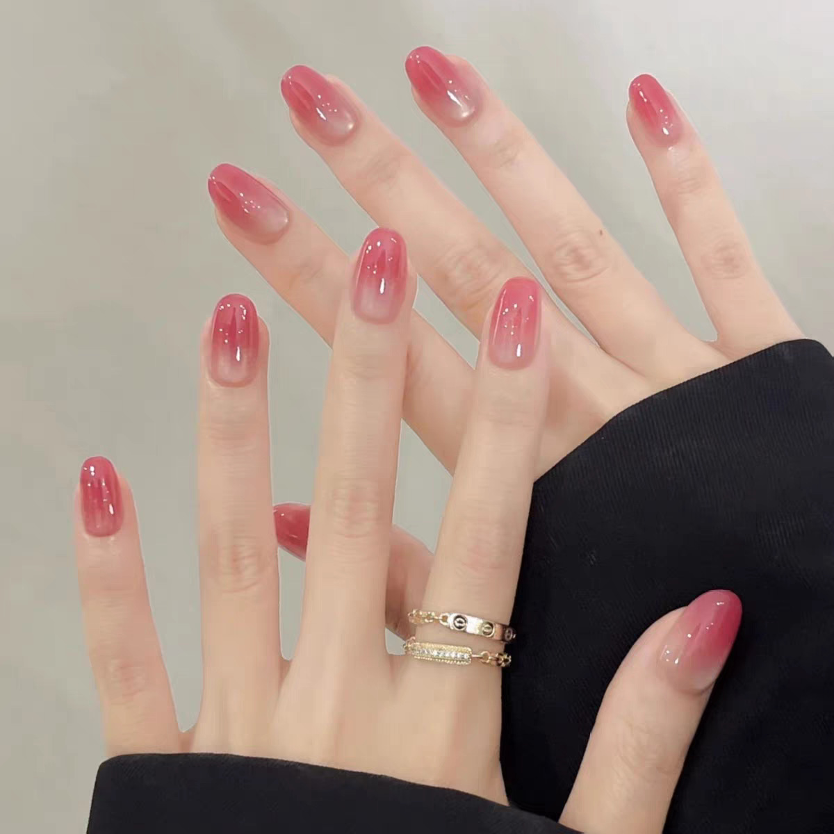 纯欲风显白手工款辣妹火龙果色