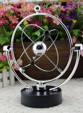 不倒翁牛顿摆球办公室平衡装饰品摆件礼物仪小铁人混沌桌面永动机