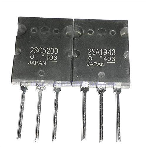 包邮 2SC5200 2SA1943 大功率直插三极管音频功放板配对管TO-3P