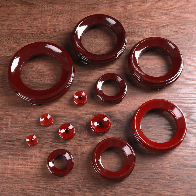 实木文玩葫芦底座蛋雕水晶球底托