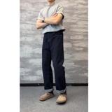 现货203-6F2506P48特cleanfit纯色简约直筒牛仔裤原色牛仔，男装牛仔裤，星座203-6(原电商259)