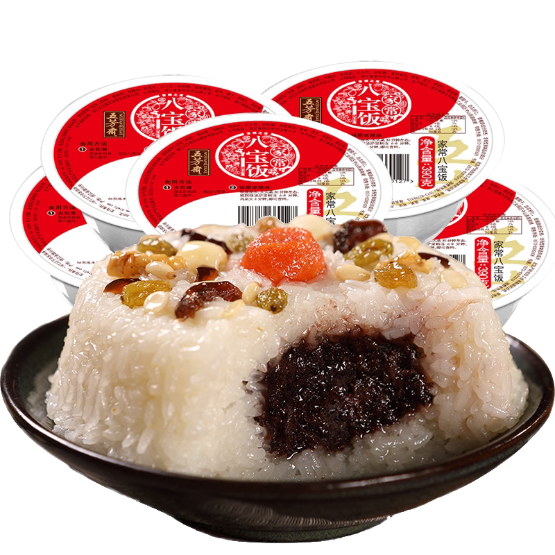 五芳斋390g豆沙速食方便米饭特产