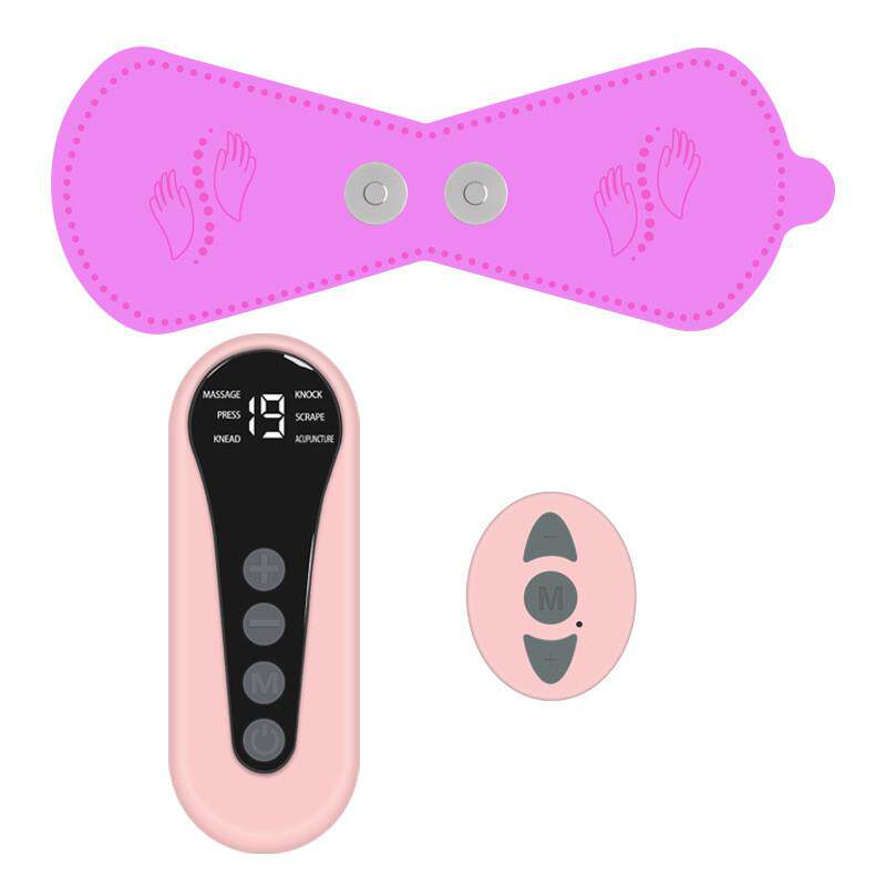 USB颈椎按摩器 多功能腰部背部按摩贴 脉冲智能迷你颈部按摩仪