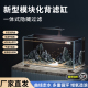 超白玻璃小型客厅2026新款 懒人免换水全套背滤鱼缸过滤制氧一体机