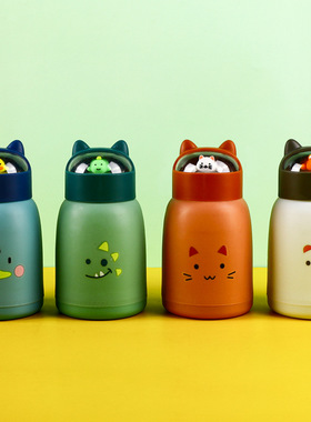 玻璃杯水杯定制logo卡通可爱萌宠杯开业促销活动小礼品杯广告杯子