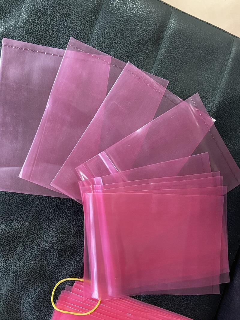 PE粉红色防静电袋电子元器件分装袋5号 10*15cm工厂现货发货100个