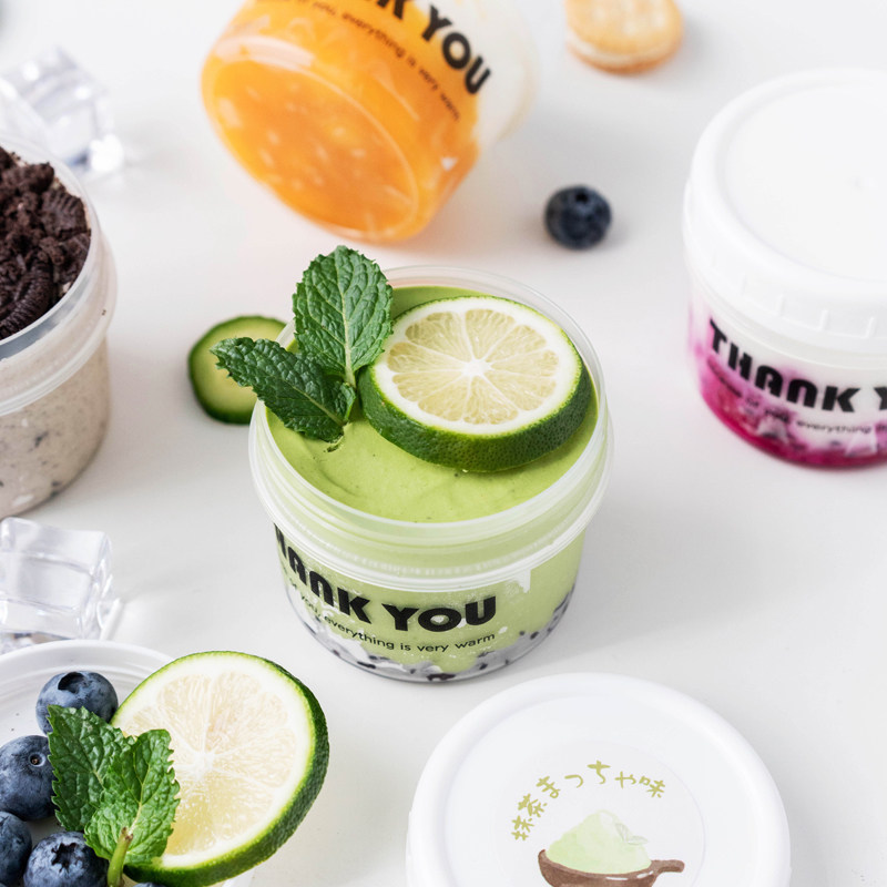 160ml一次性塑料水果冻酸奶冰淇淋双皮奶布丁杯奶冻冰激凌盒罐子