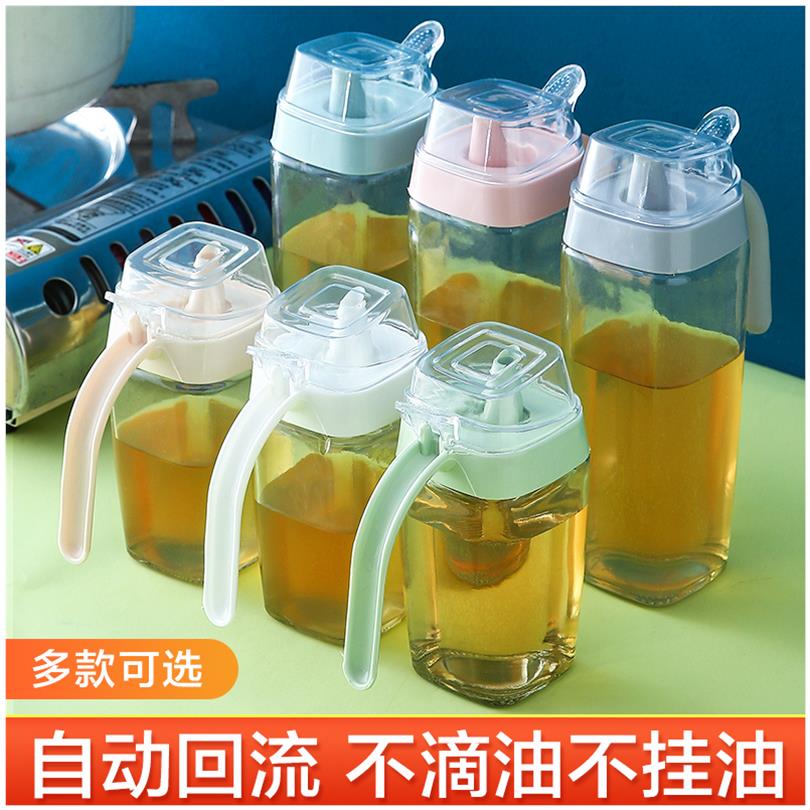 家用玻璃油壶大号装油瓶醋瓶香油图片
