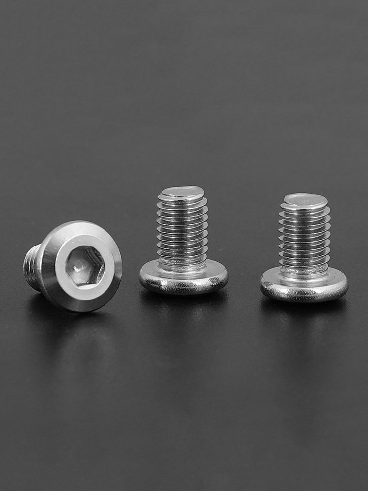 m6m8防盗门合页连接螺丝钉衣柜门固定配件门窗荷页圆头内六角螺钉