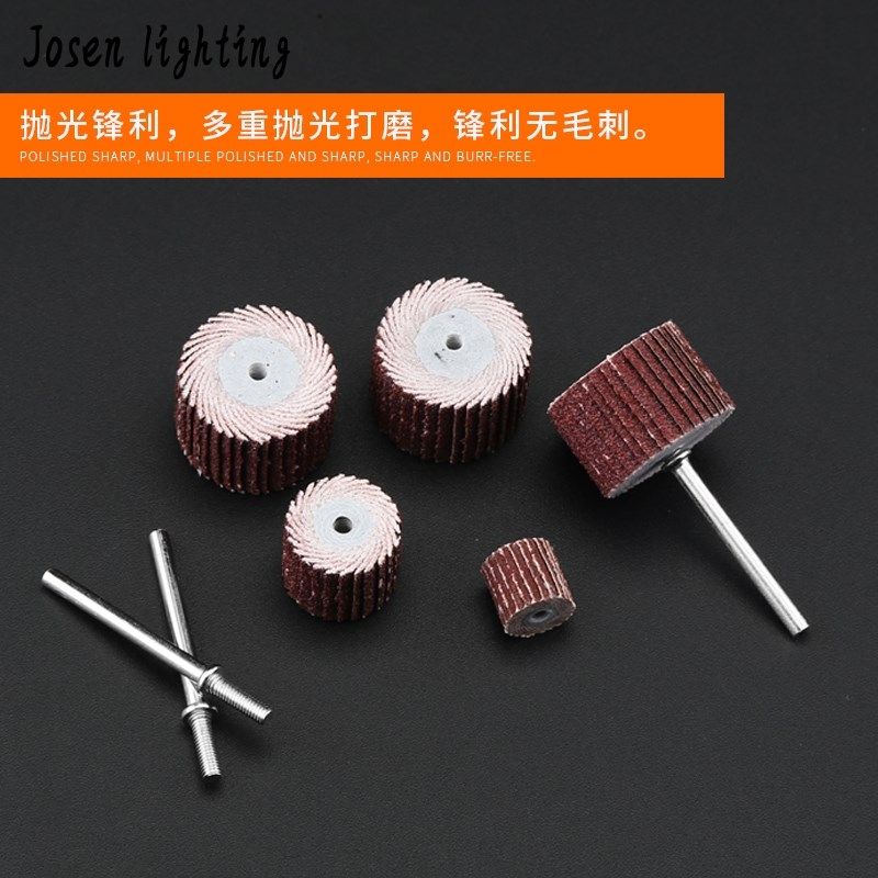 活柄百叶轮磨头活柄砂纸砂布打磨头气动工具风磨笔研磨抛光3.0.