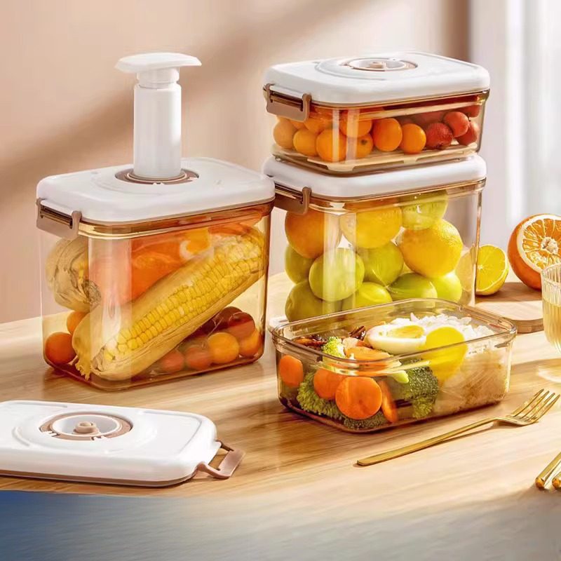 抽真空保鲜盒计时可冷藏加热密封罐储物沥水厨房冰箱收纳保鲜,厨房电器,食品保鲜真空机,淘宝优惠券,粉丝福利购,淘宝优惠卷