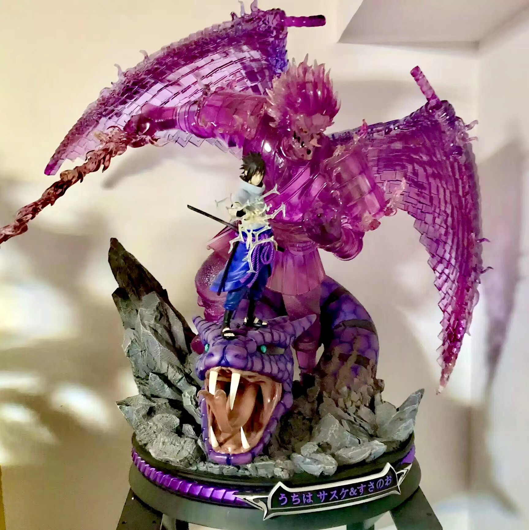 火影忍者手办大型盲盒须佐能乎佐助九尾鸣人自来也鼬福袋模型礼物