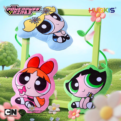 HUGKIS飞天小女警花野间系列抱枕