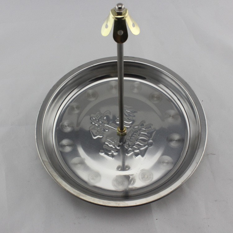 佛具盘香架 环香架 塔香架 可伸缩 实用 不锈钢香盘 大号