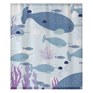 出租房窗帘经济型魔术贴卧室飘窗粘贴式遮光简易免打孔自粘式卡通