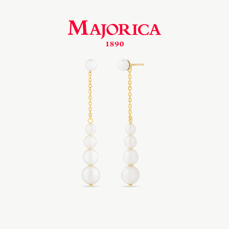 MAJORICA美娇丽佳手作珍珠耳饰